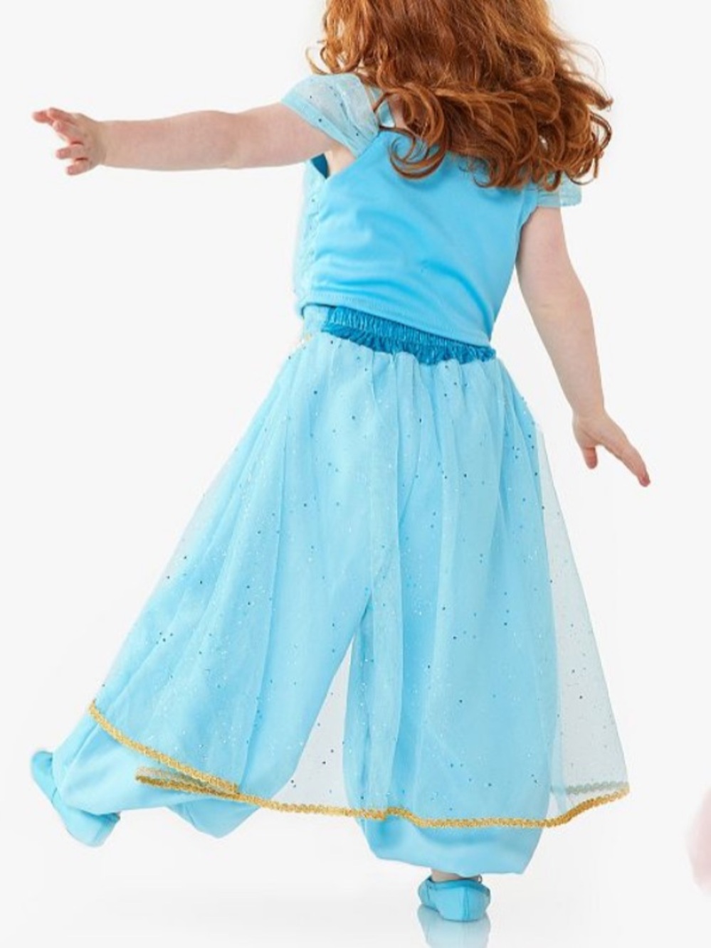 Pottery Barn Kids Disney Princess Jasmine Toddler Costume, 7-8Y - Picture 2 of 10